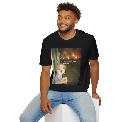 "just another day in the matrix." Graphic Tee