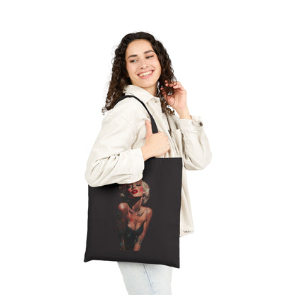 Vintage Glam Portrait Tote Bag
