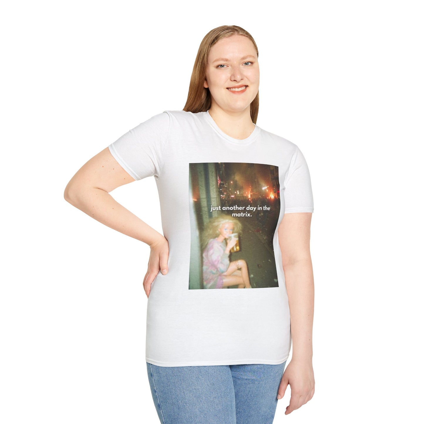 "just another day in the matrix." Graphic Tee