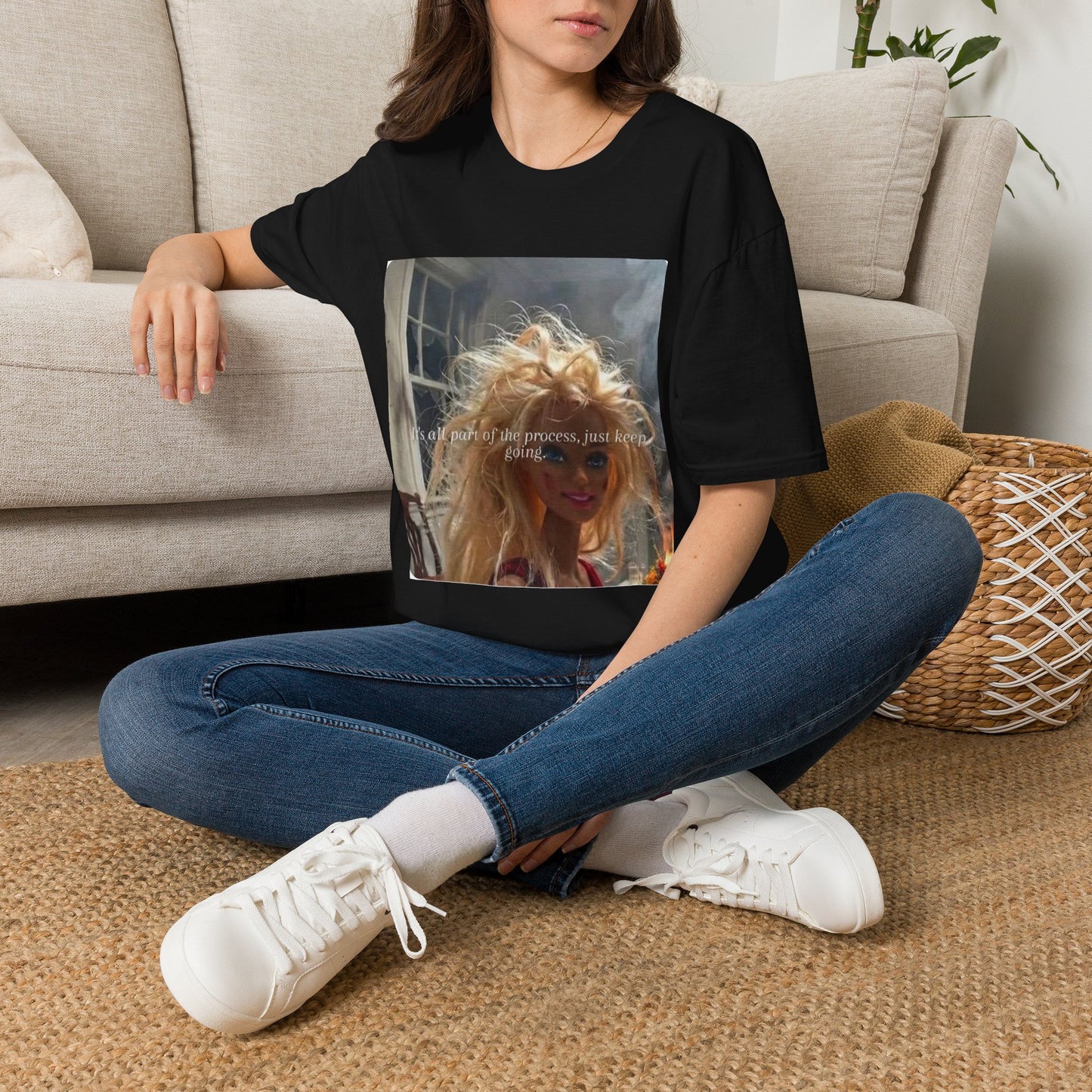 Its all part of the process, Just keep going Graphic T‑Shirt