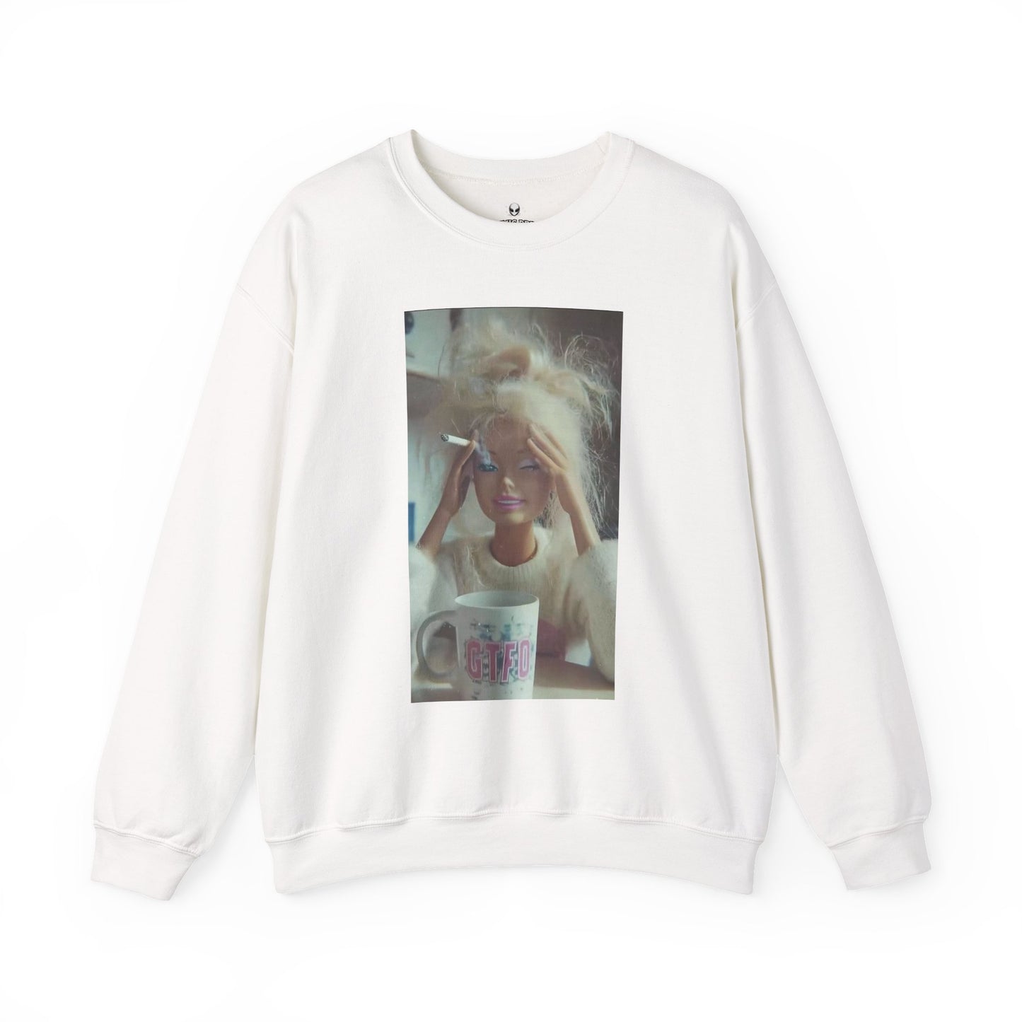 Barbie Morning Photo Crewneck Sweatshirt