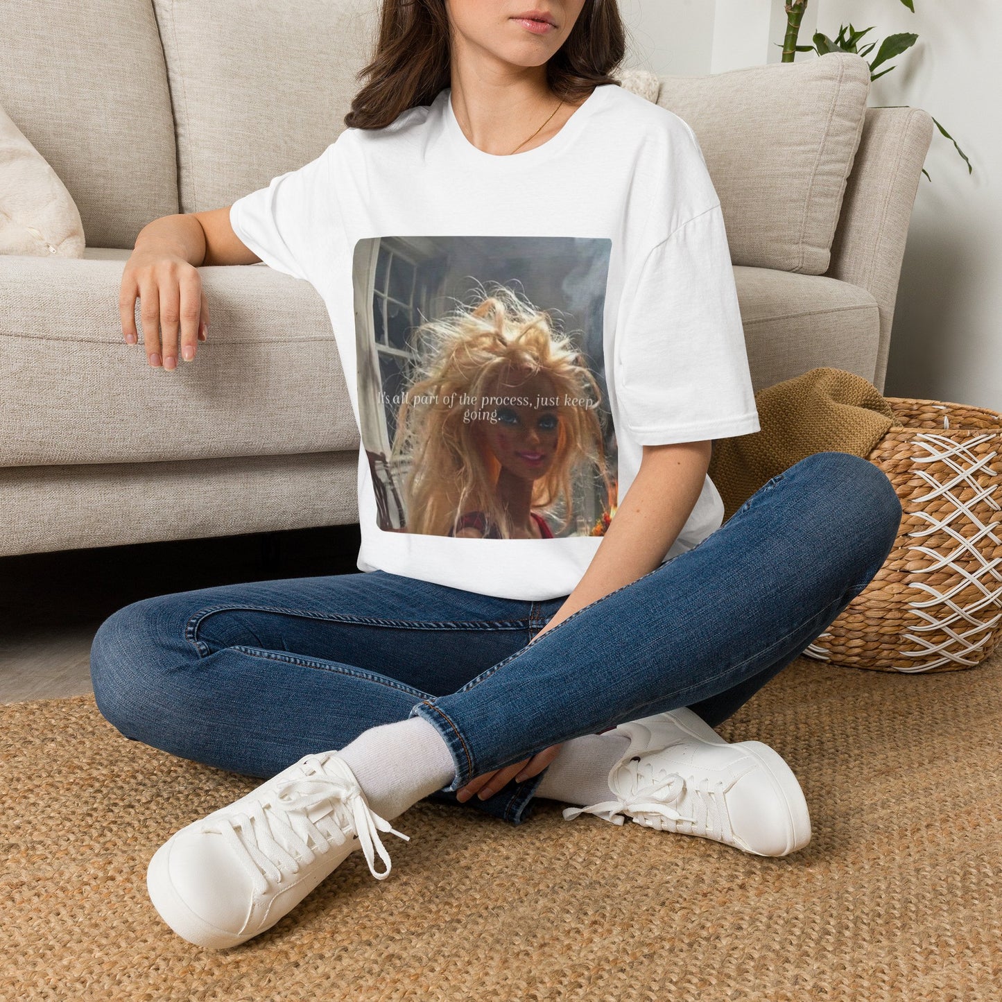 Its all part of the process, Just keep going Graphic T‑Shirt