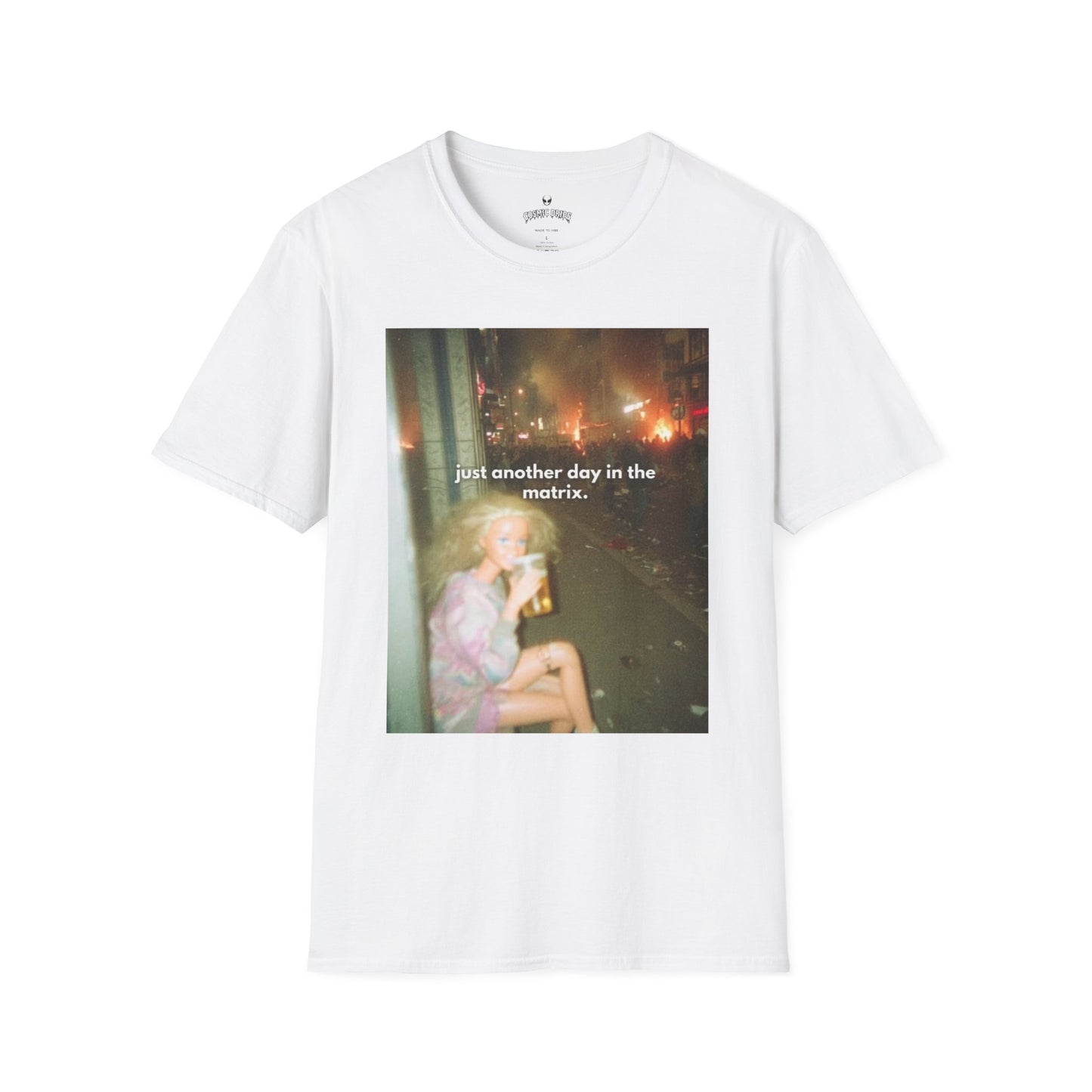 "just another day in the matrix." Graphic Tee