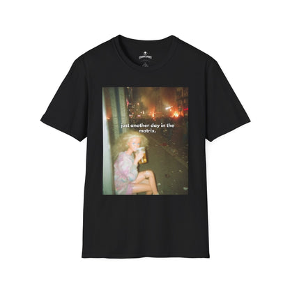 "just another day in the matrix." Graphic Tee