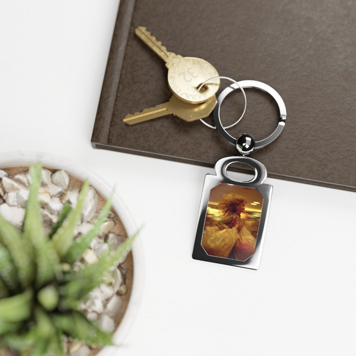 Shopping Doll Keychain