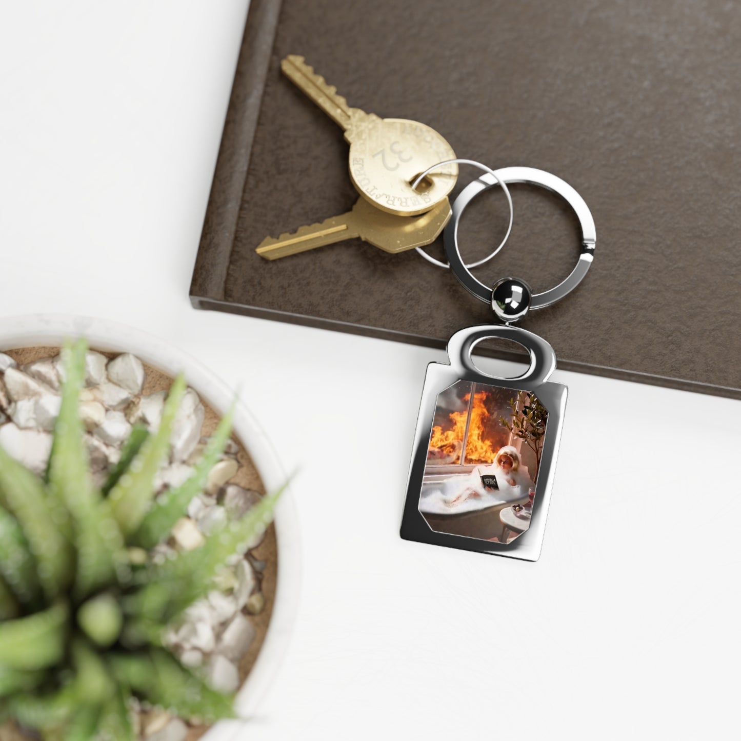 Chilling Doll Keychain