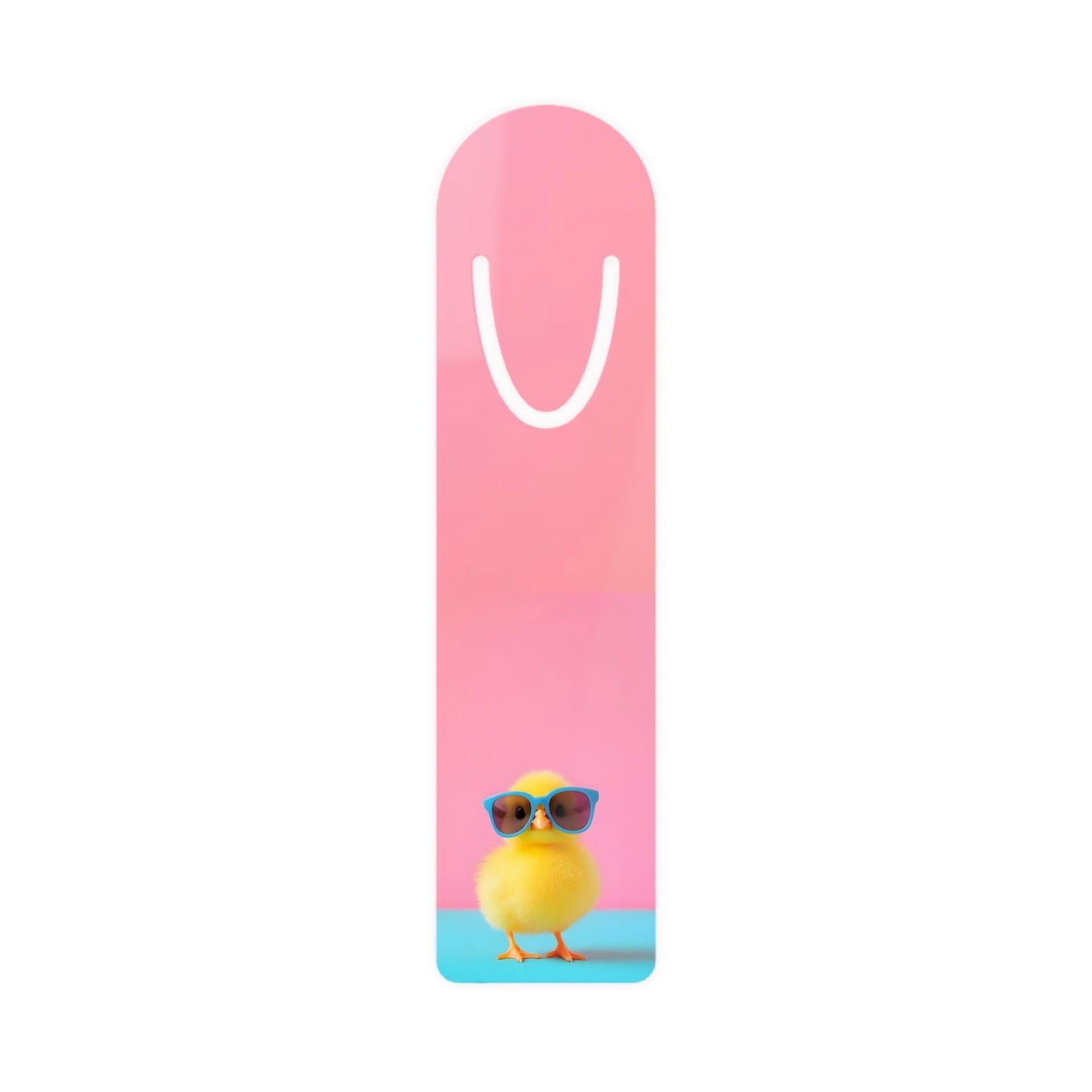 Cute Chick Bookmark — Fun Sunglasses Chick Reading Accessory
