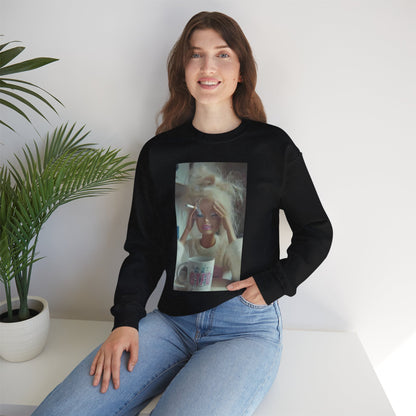 Barbie Morning Photo Crewneck Sweatshirt