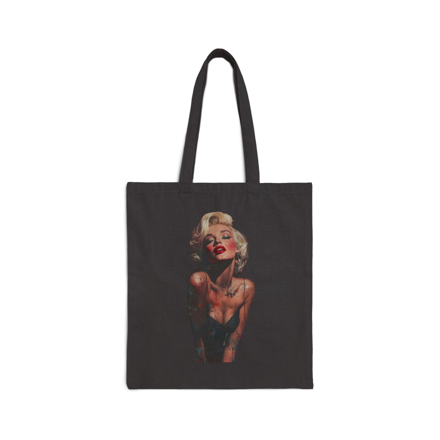 Vintage Glam Portrait Tote Bag