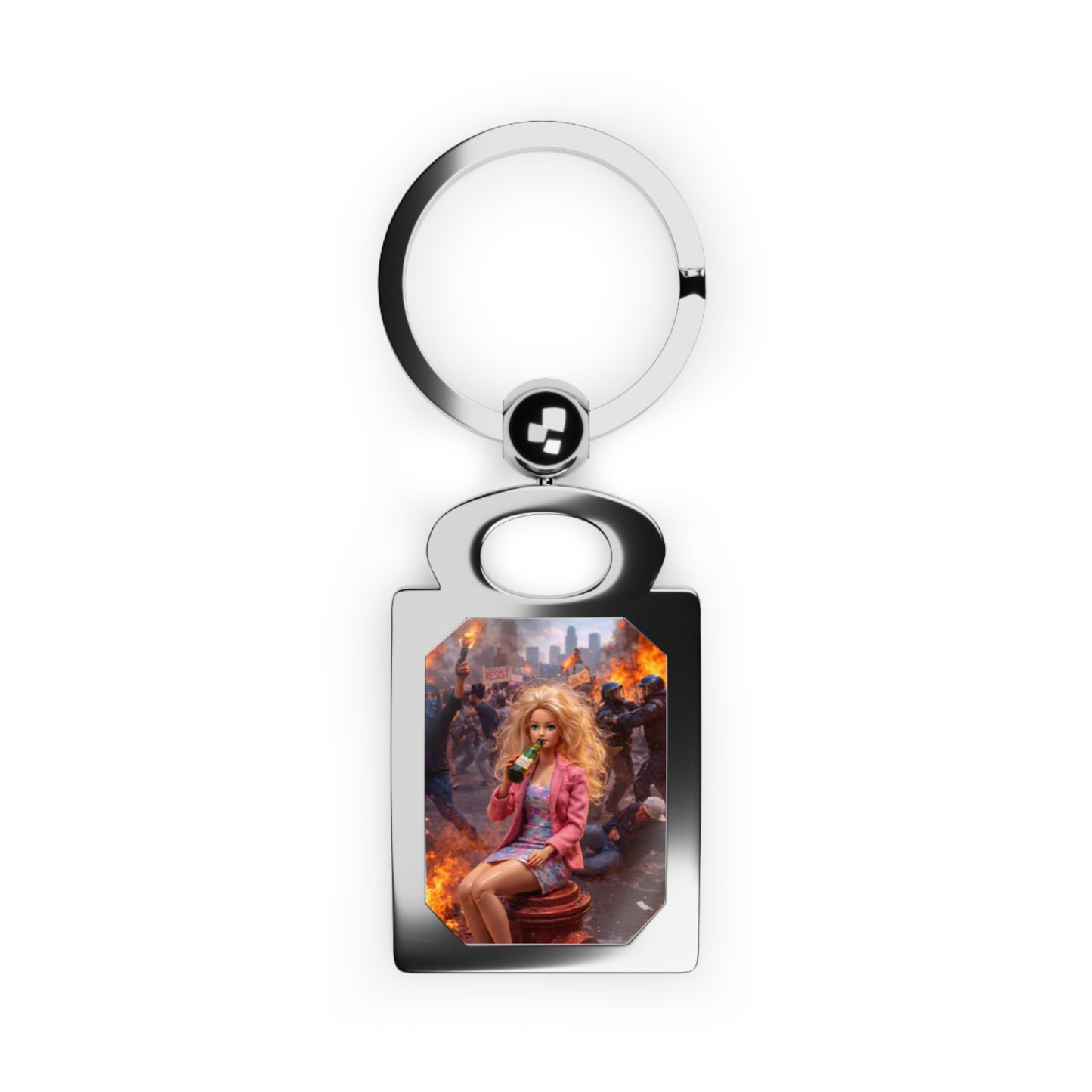 Rebel Doll Keychain
