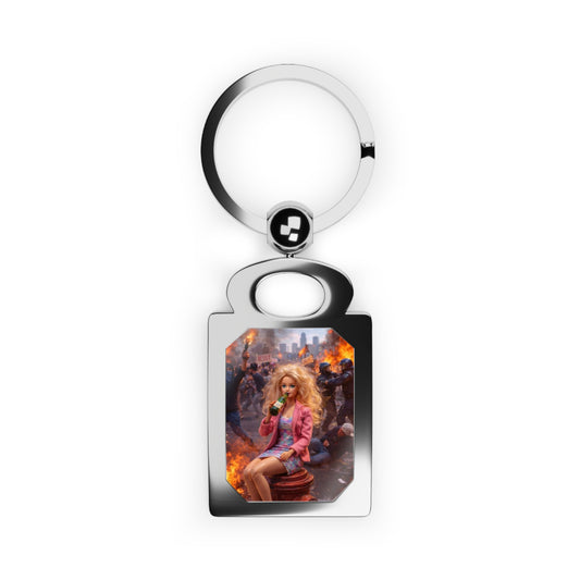 Rebel Doll Keychain
