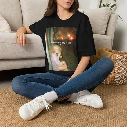 "just another day in the matrix." Graphic Tee